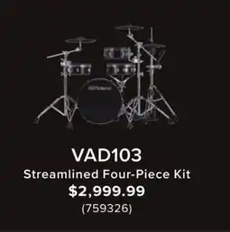 Long & McQuade Streamlined Four-Piece Kit offer