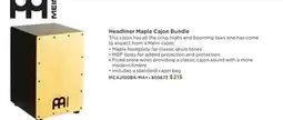 Long & McQuade Headliner Maple Cajon Bundle offer