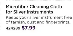 Long & McQuade CARLTON Microfiber Cleaning Cloth for Silver Instruments offer