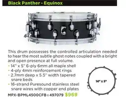 Long & McQuade Mapex Black Panther - Equinox offer