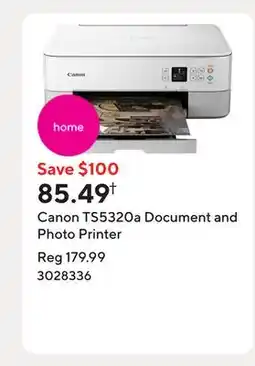Staples Canon TS5320a Document and Photo Printer offer