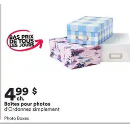 Michaels Boîtes pour photos d'Ordonnez simplement offer