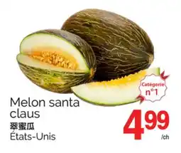 T&T Supermarket MELON SANTA CLAUS offer