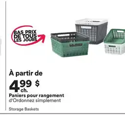 Michaels Paniers pour rangement d'Ordonnez simplement offer