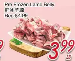 Foody Mart Pre Frozen Lamb Belly offer