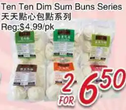 Foody Mart Ten Ten Dim Sum Buns Series offer
