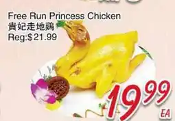 Foody Mart FREE RUN PRINCESS CHICKEN offer