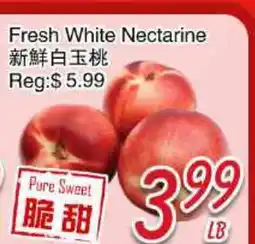 Foody Mart Fresh White Nectarine offer
