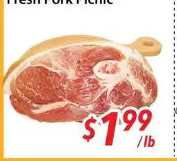 Bestco Food Mart Fresh Pork Picnic offer