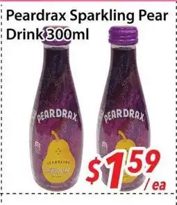 Bestco Food Mart Peardrax Sparkling Pear Drink offer