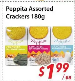 Bestco Food Mart Peppita Assorted Crackers offer