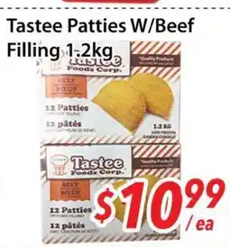 Bestco Food Mart Tastee Patties W/Beef Filling offer