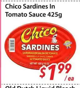 Bestco Food Mart Chico Sardines In Tomato Sauce offer