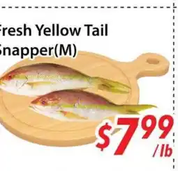 Bestco Food Mart Fresh yellow tail snapper (m) offer