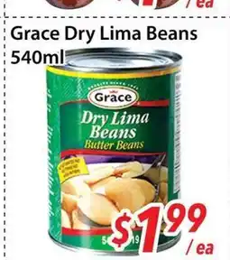 Bestco Food Mart Grace Dry Lima Beans offer