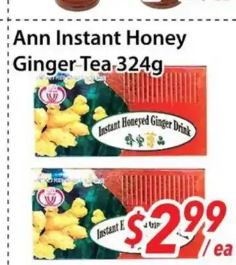 Bestco Food Mart Ann Instant Honey Ginger Tea offer