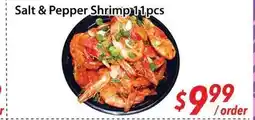 Bestco Food Mart Salt & pepper shrimp offer