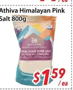 Bestco Food Mart Athiva Himalayan Pink Salt offer