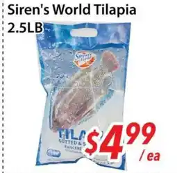 Bestco Food Mart Siren's World Tilapia offer
