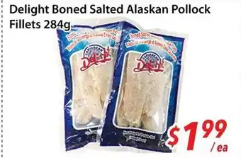 Bestco Food Mart Delight Boned Salted Alaskan Pollock Fillets offer