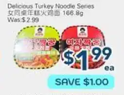 Oceans Fresh Food Market Delcious Turkey noodle series offer