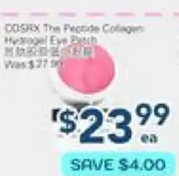 Oceans Fresh Food Market COSRIX The Pepridge Collagen Hydrogel Eye Patch offer