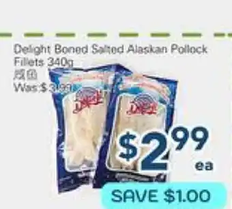 Oceans Fresh Food Market Delight Boned Salted Alaskan Pollock Fillets offer