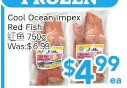 Ample Food Market Cool Ocean Impex Red Fish offer
