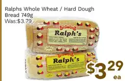 Ample Food Market Ralphs Whole Wheat / Hard Dough Bread offer