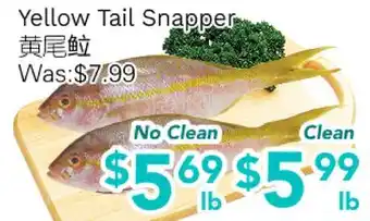 Ample Food Market Yellow Tail Snapper offer