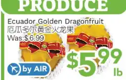 Ample Food Market Ecuador Golden Dragonfruit offer