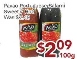 Ample Food Market Pavao Portuguese Salami offer