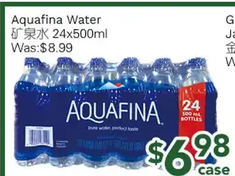 Ample Food Market Aquafina Water offer
