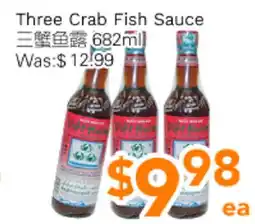 Ample Food Market Three Crab Fish Sauce offer
