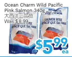 Ample Food Market Ocean Charm Wild Pacific Pink Salmon offer