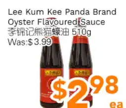 Ample Food Market Lee Kum Kee Panda Brand Oyster Flavoured Sauce offer