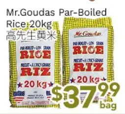 Ample Food Market Mr. Goudas Par-Boiled Rice offer