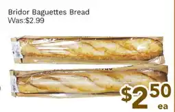 Ample Food Market Bridor Baguettes Bread offer