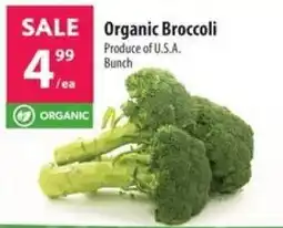 Co-op Organic Broccoli offer