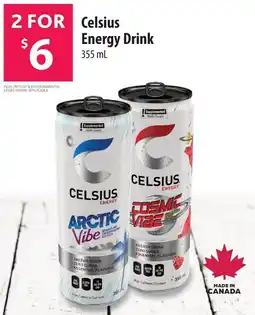Co-op Celsius energy drink offer