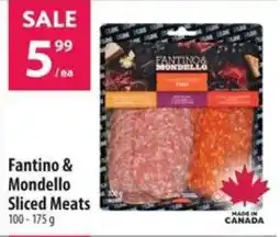 Co-op Fantino & mondello sliced meats offer