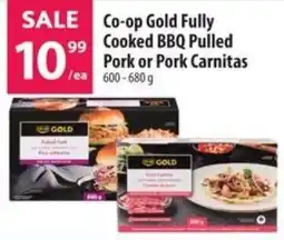 Co-op Co-op Gold Fully cooked BBQ pulled pork or pork carnitas offer