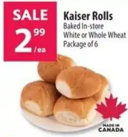Co-op Kaiser Rolls offer