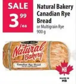 Co-op Natural bakery canadian rye bread offer