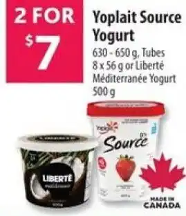 Co-op Yoplait source yogurt offer