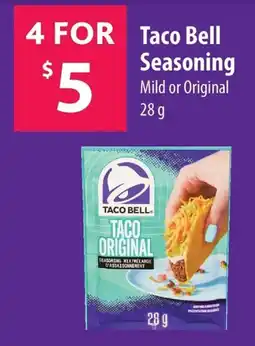 Co-op Taco Bell Seasoning offer