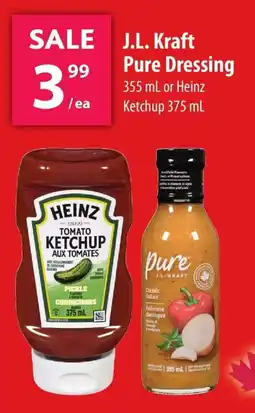 Co-op J.L. Kraft Pure Dressing offer