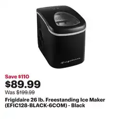 Best Buy Frigidaire 26 lb. Freestanding Ice Maker (EFIC128-BLACK-6COM) - Black offer