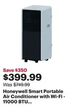 Best Buy Honeywell Smart Portable Air Conditioner with Wi-Fi - 11000 BTU (8,000 BTU SACC) offer