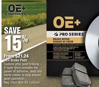 PartSource OE + Brake Pads offer